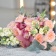 Букет невесты из кустовой розы с благородным цимбидиумом