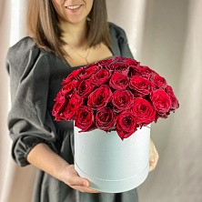 Коробка с розами "День Святого Валентина" №4